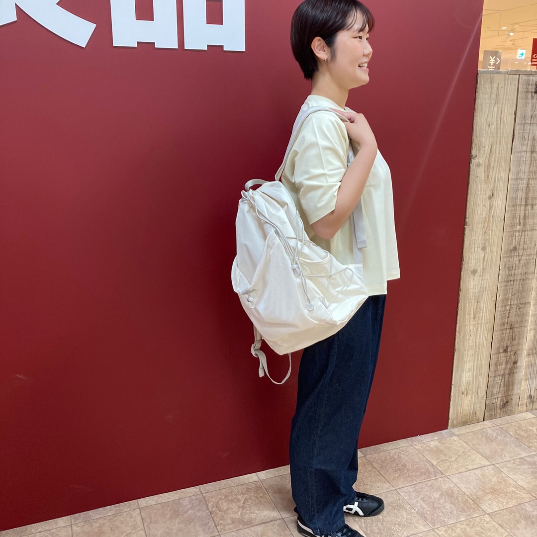 撥水リップストップリュックサック