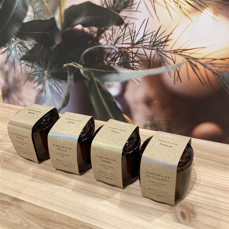 【堅田】フレグランスキャンドル4種の写真