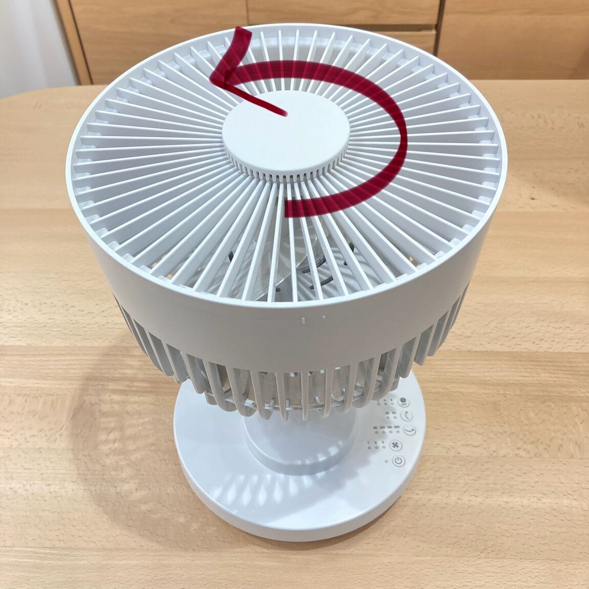 サーキュレーターの分解画像
