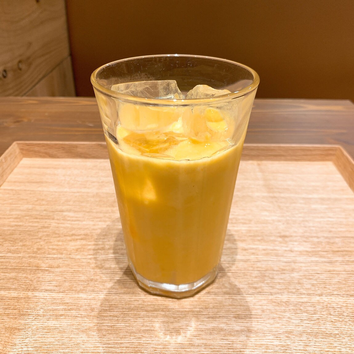 【Café＆Meal MUJI近鉄四日市】マンゴーラッシーフロート