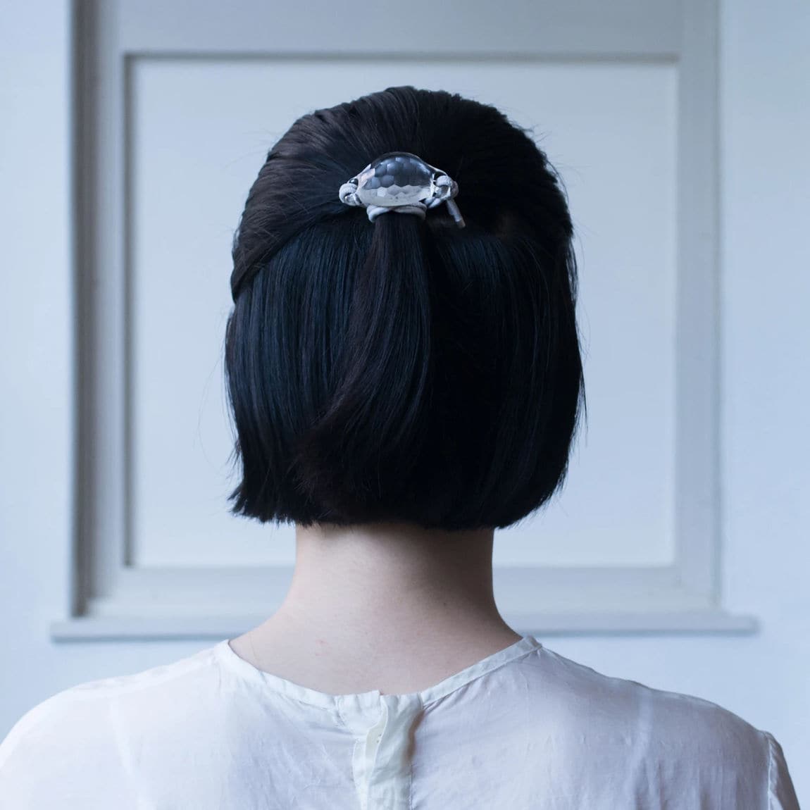 KIRIKOヘアタイ着用画像