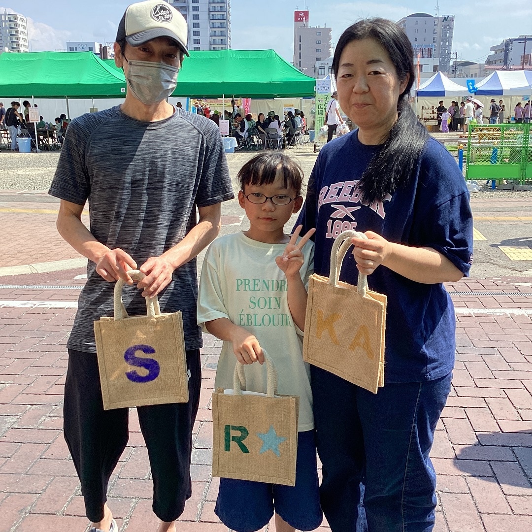 【エスパル福島】7月6日ナツフェスinえきまえ2025　ステンシルでオリジナルバッグを作るワークショップ｜イベントレポート