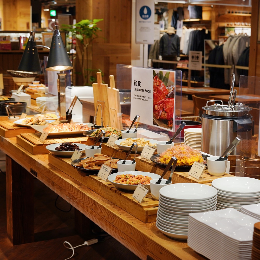 【Café＆Meal MUJI 鎌倉】朝食ビュッフェ