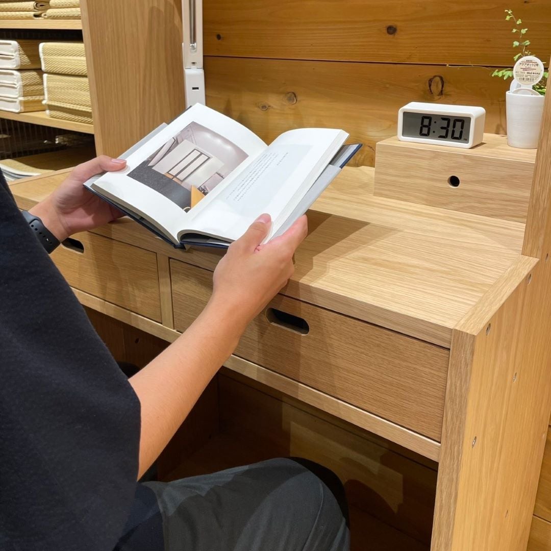 アルパーク】2WAYで使えるシェルフカウンター｜ 無印良品