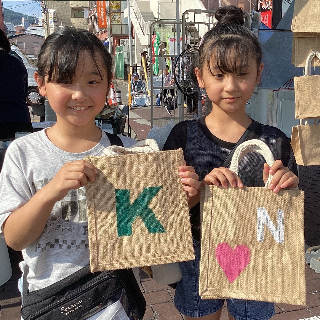 【エスパル福島】7月6日ナツフェスinえきまえ2025　ステンシルでオリジナルバッグを作るワークショップ｜イベントレポート