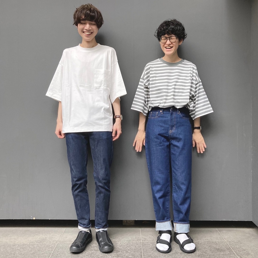 着こなしの幅を広げるユニセックスなＴシャツ。