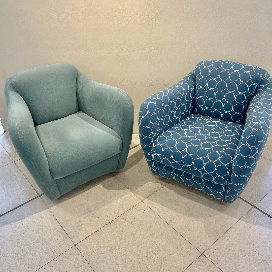 IDÉE 自由が丘】 MINI MILLER ARM CHAIR オーダーファブリック のご