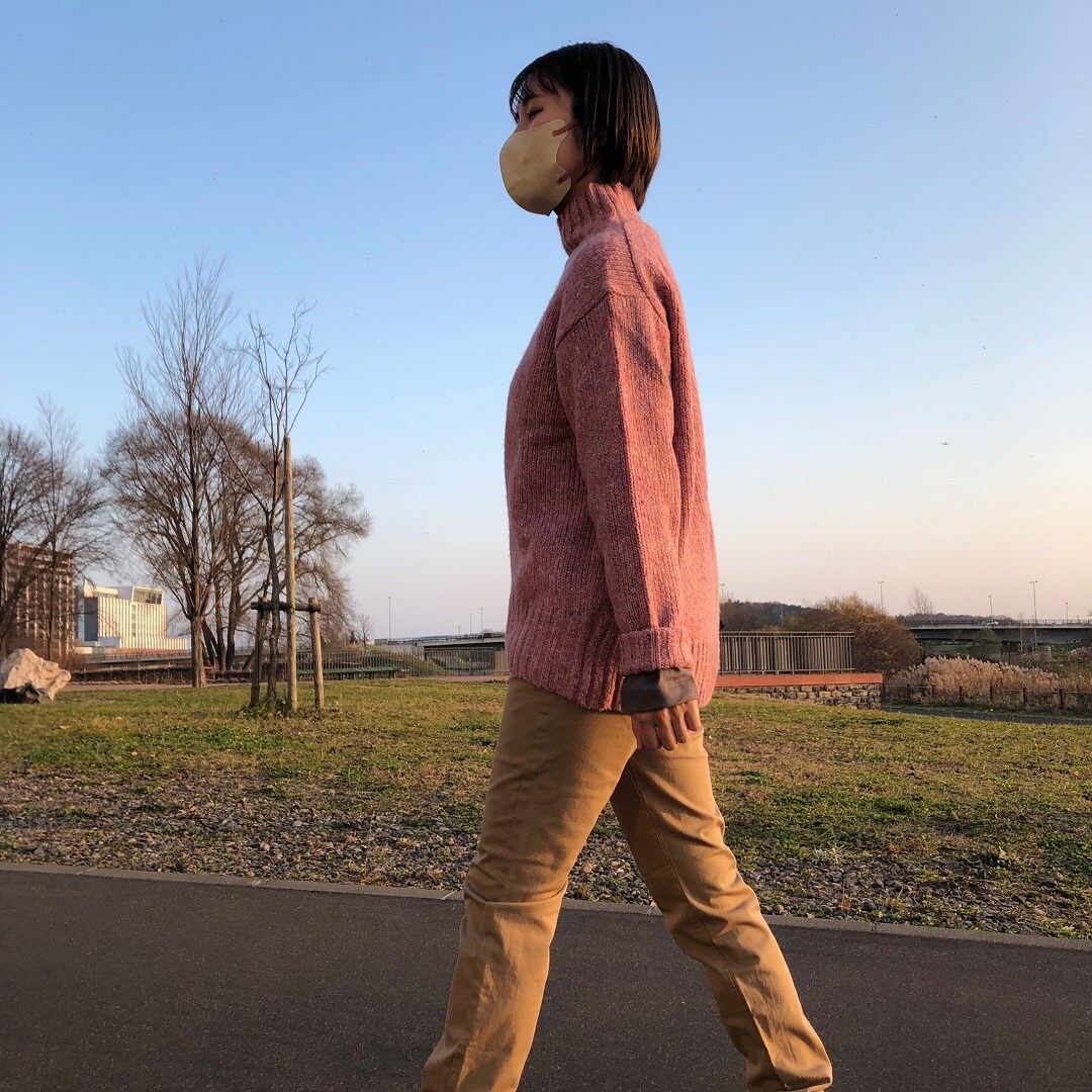 横