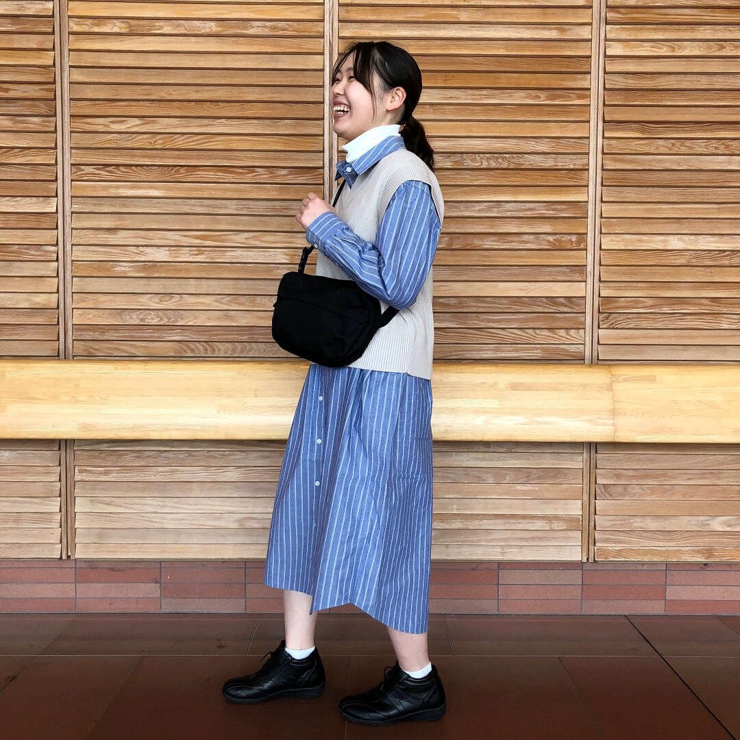 全身横向き
