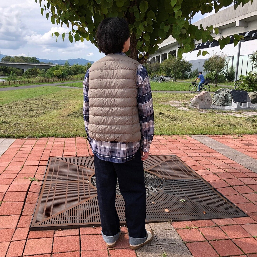 後ろ姿