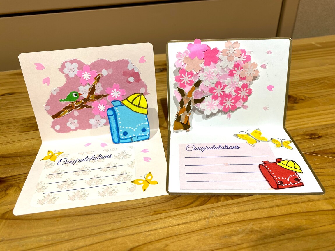 【シエスタハコダテ】春のお祝いカードをつくりませんか