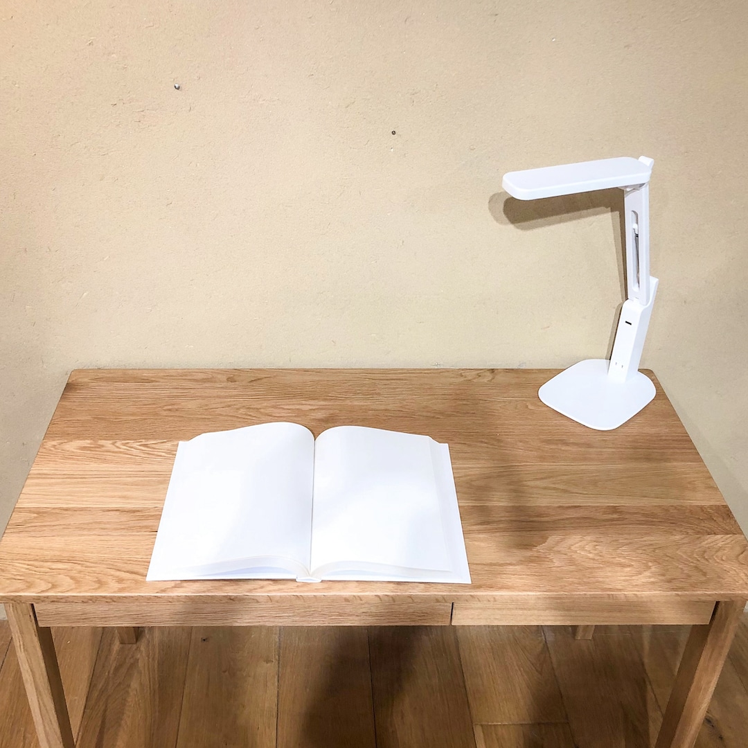 無印良品 木製デスク(オーク) 無印 オーク材 学習机 幅87cm グラン 