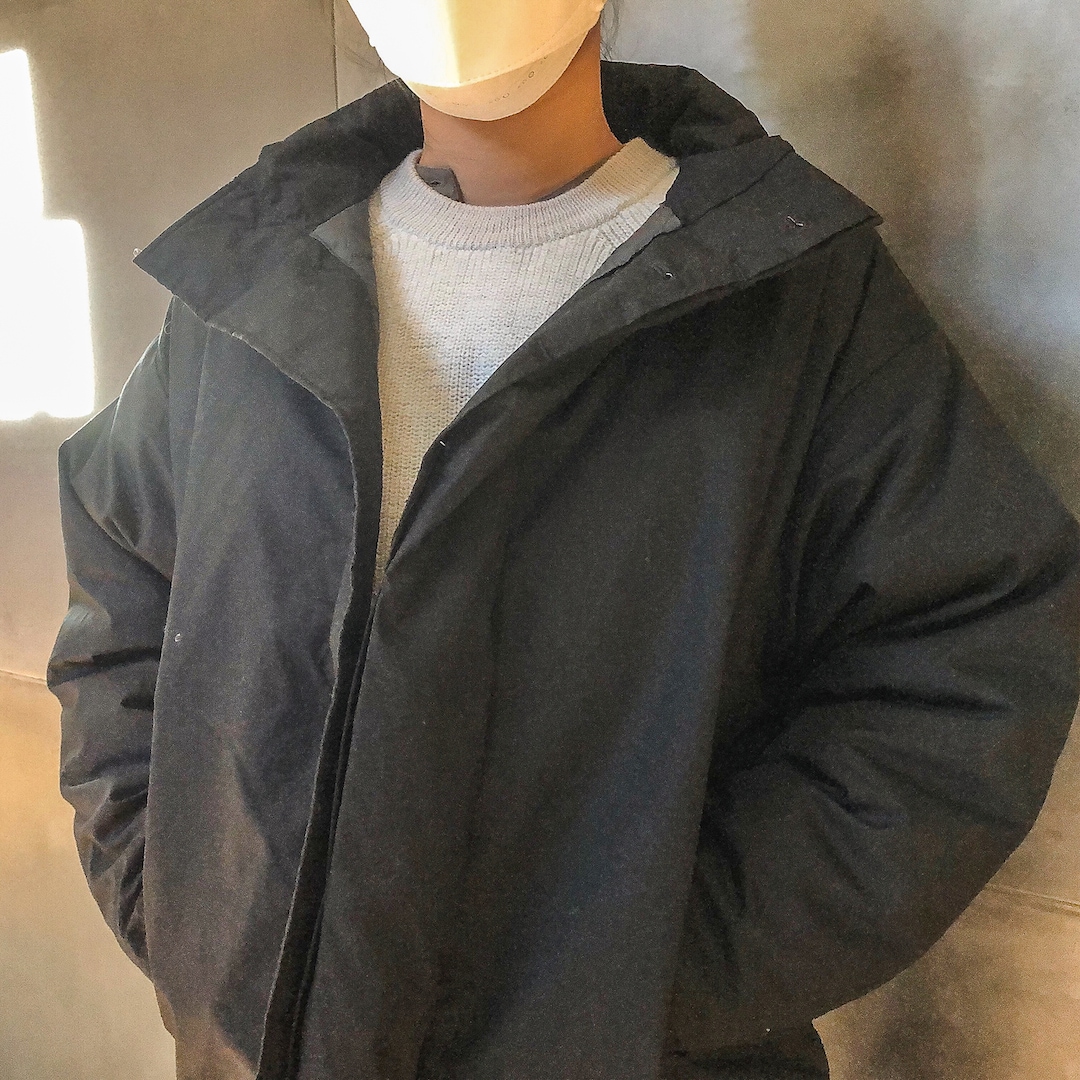 美品】MUJI Labo 21AW 名作 撥水ダウンジャケット M MUJI LABO 撥水 
