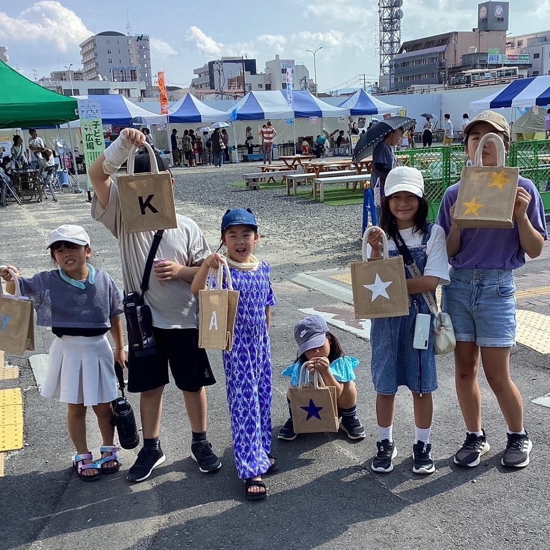 【エスパル福島】7月6日ナツフェスinえきまえ2025　ステンシルでオリジナルバッグを作るワークショップ｜イベントレポート