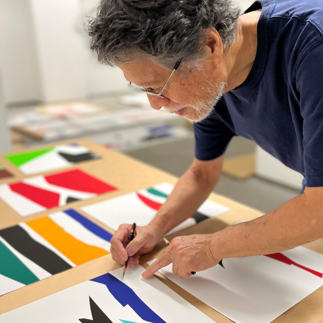 板橋南町22】駒形克己さんが制作された絵の展示販売が始まりました