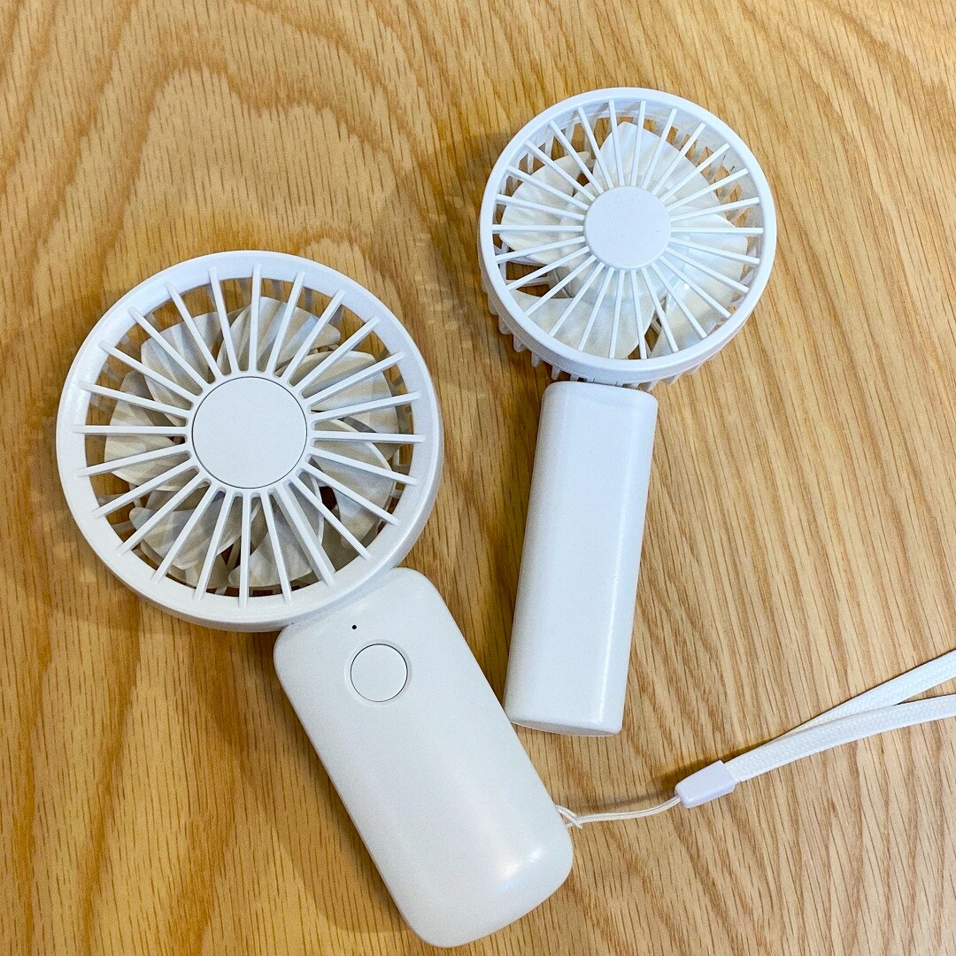 【イオンモール桑名】ハンディファンでコンパクトに涼しく。
