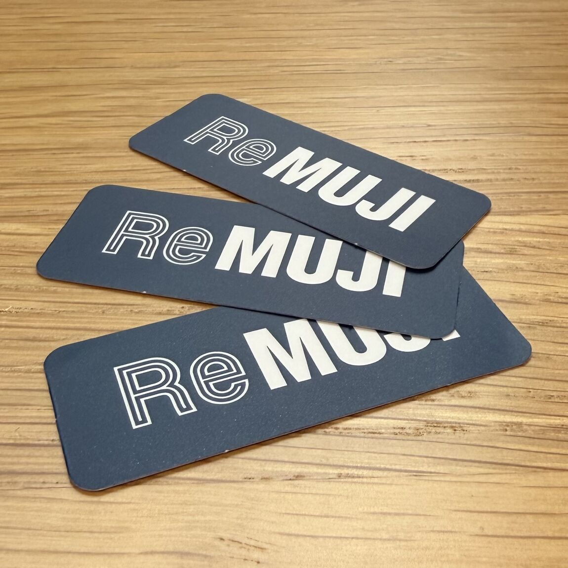 【野々市明倫通り】ReMUJIWEEK開催中　ステッカー