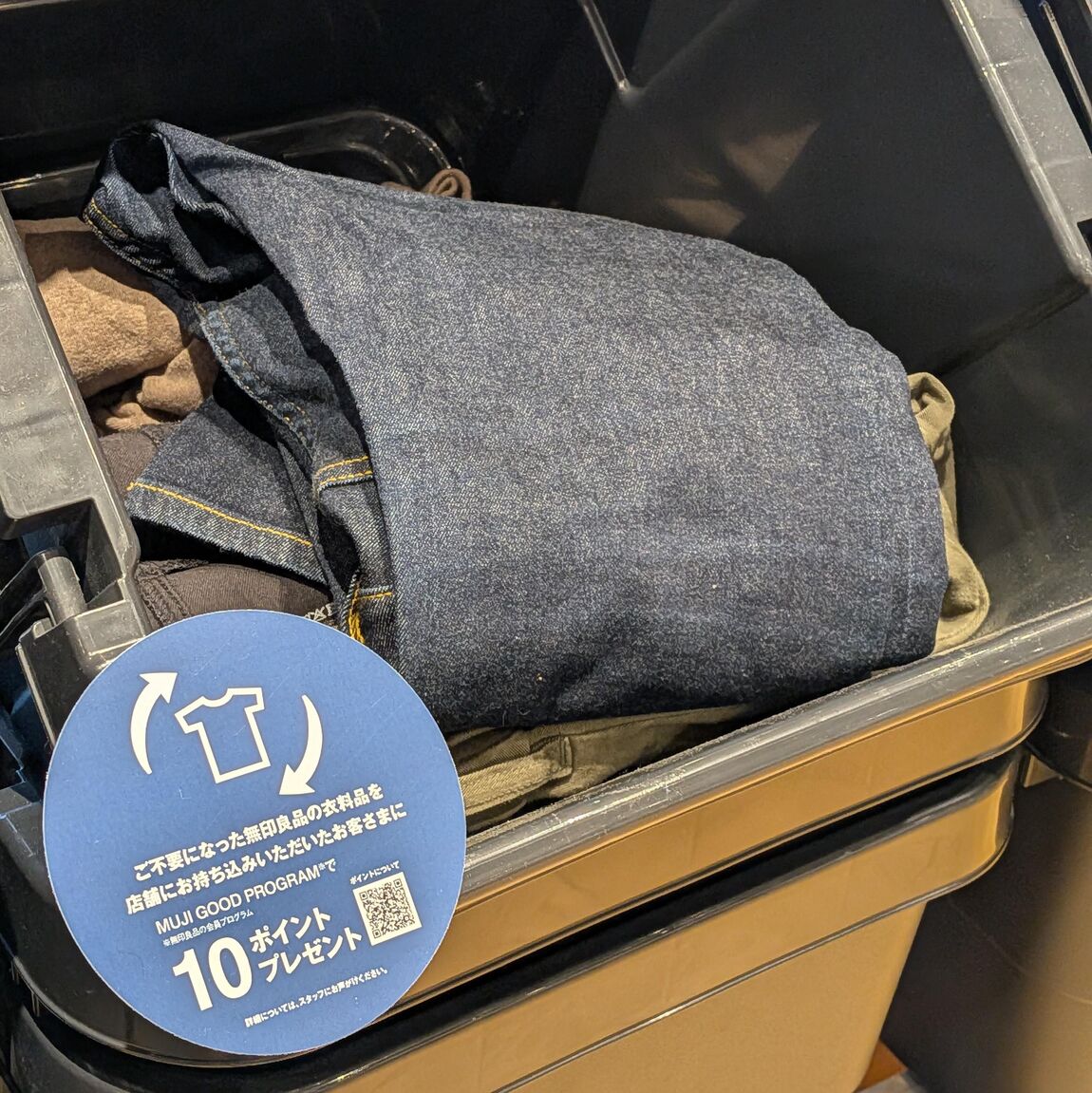 服の回収で10ポイント獲得