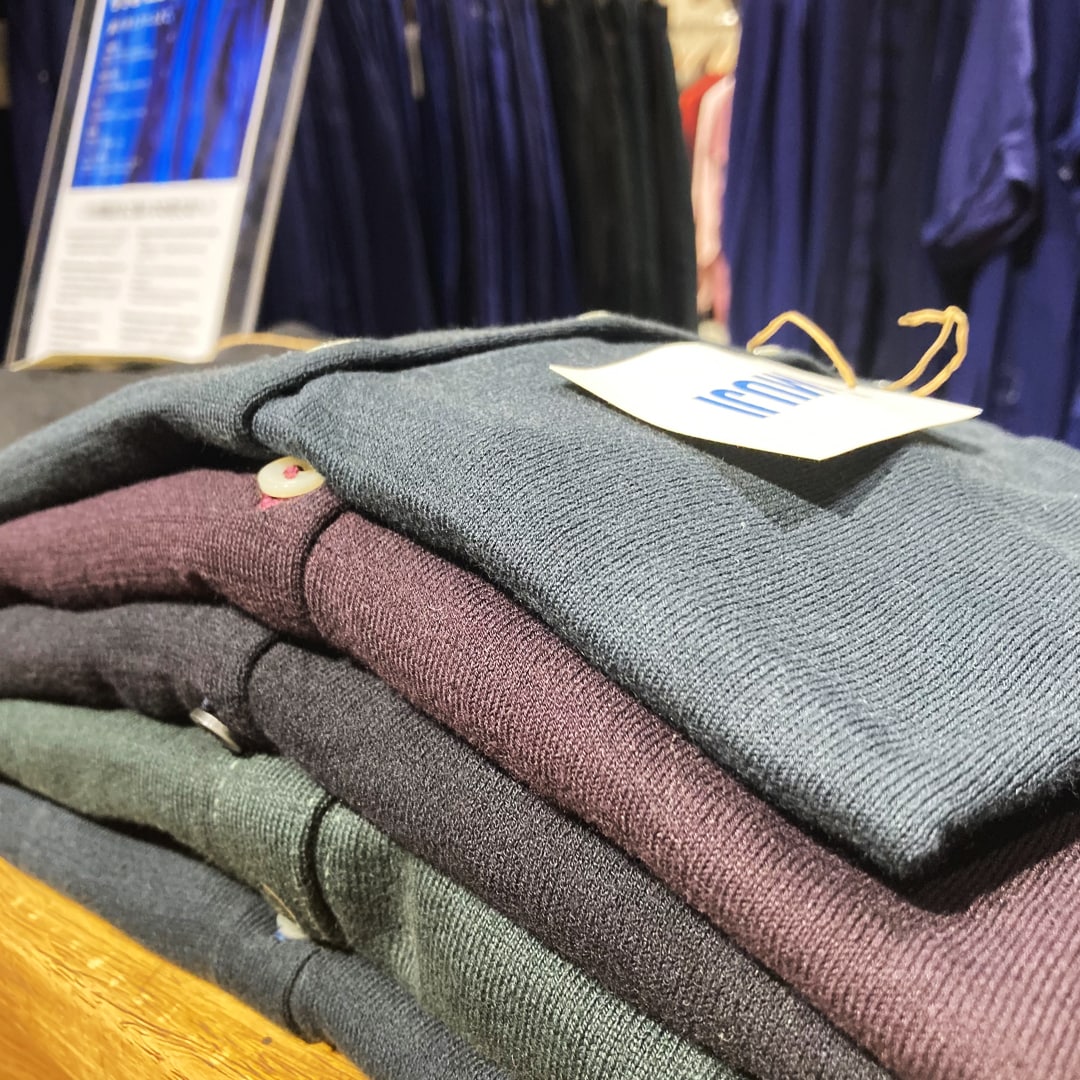【マルエイガレリア】染め直して生まれ変わった服、ReMUJIのお取り扱いが始まりました。