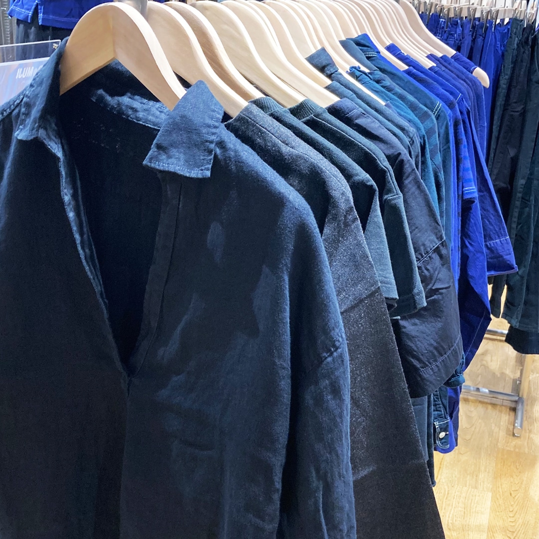 【マルエイガレリア】染め直して生まれ変わった服、ReMUJIのお取り扱いが始まりました。