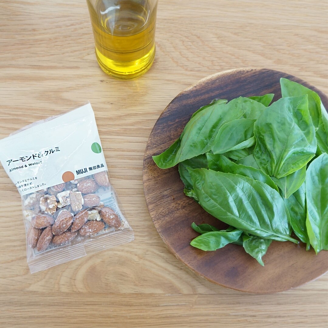 バジルソースレシピ材料