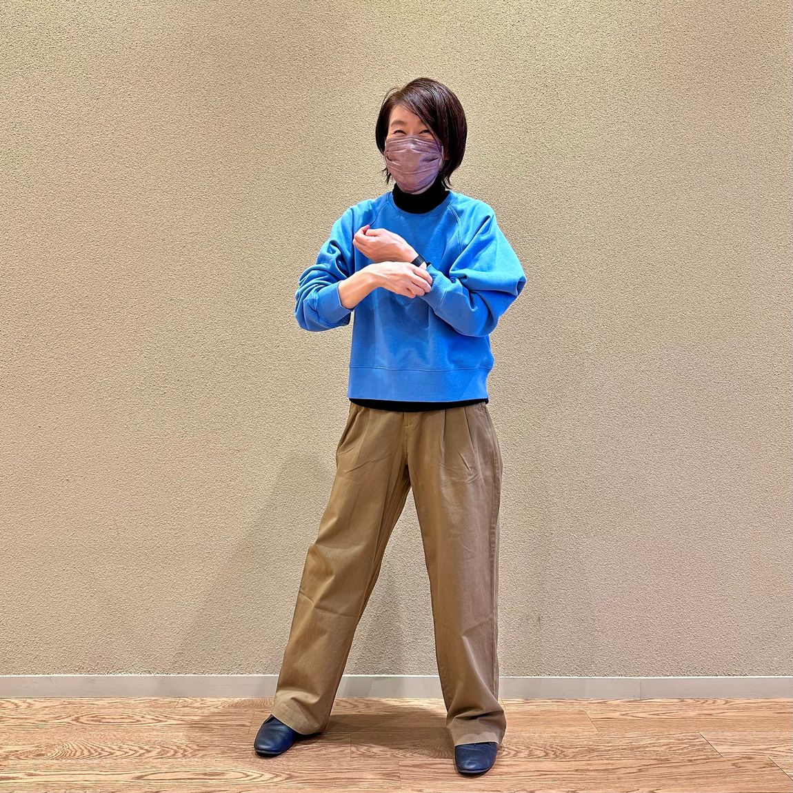 スウェットBL全身