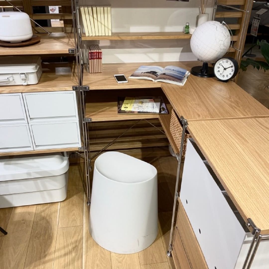 仙台ロフト】スッキリ収納×お気に入りチェアで快適おうち時間｜ 無印良品