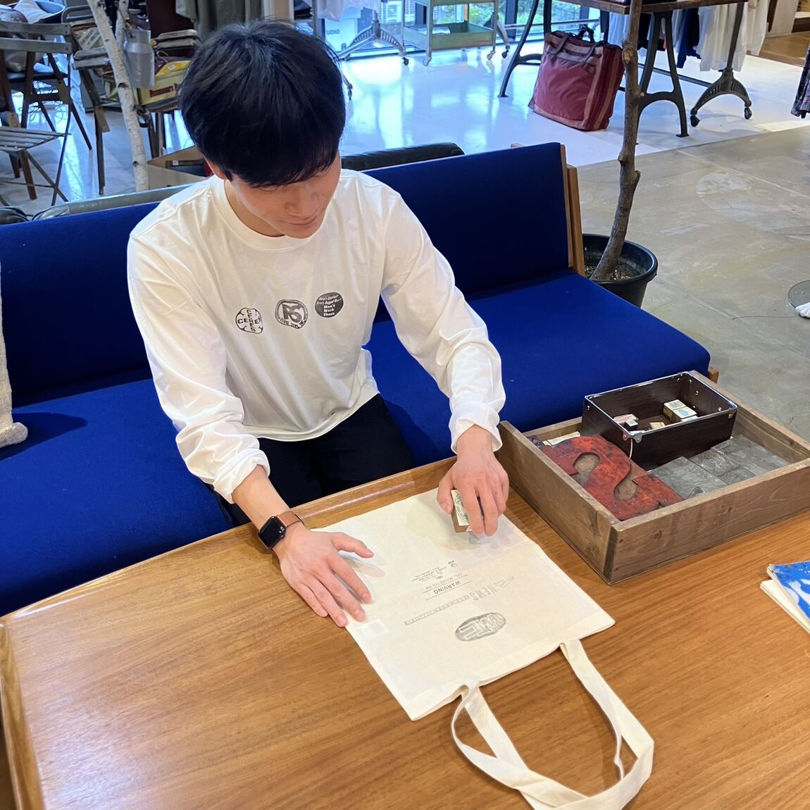 ワークショップ体験様子