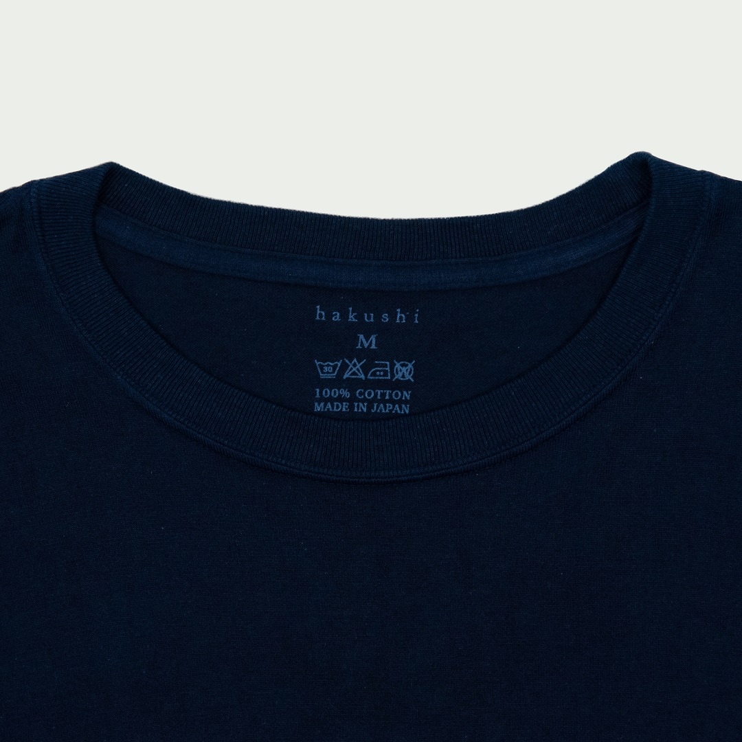 T shirt Ⅱ　 dark indigo(M)襟.jpg 
