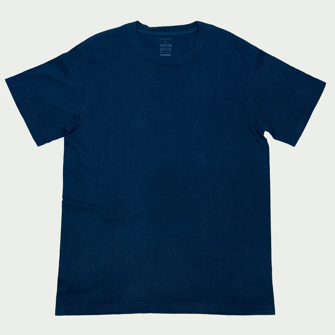 T shirt Ⅱ　 indigo(L)表.jpg 