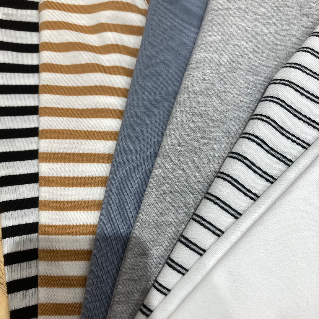天竺編み半袖Tシャツ