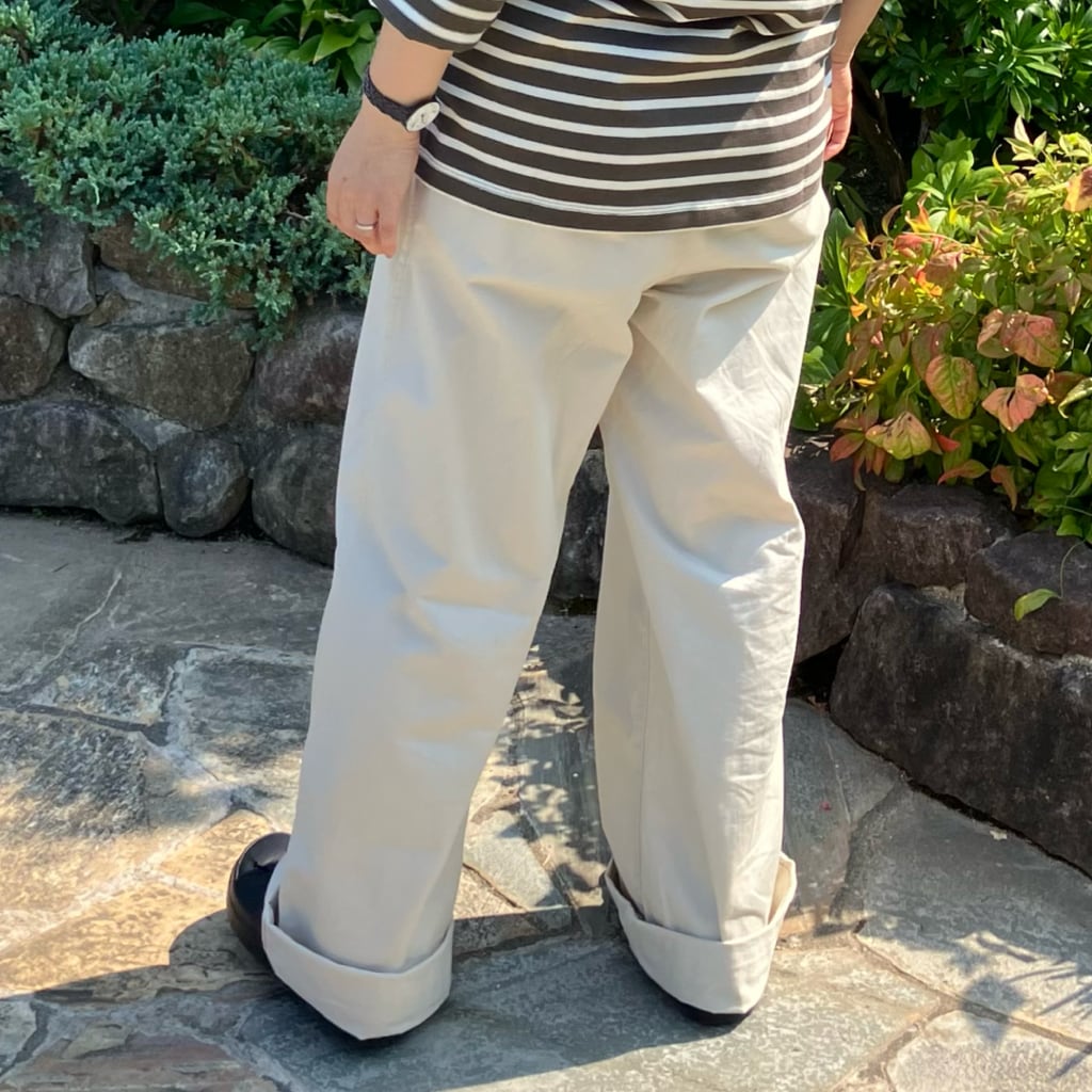 太番手ボーダーTシャツ