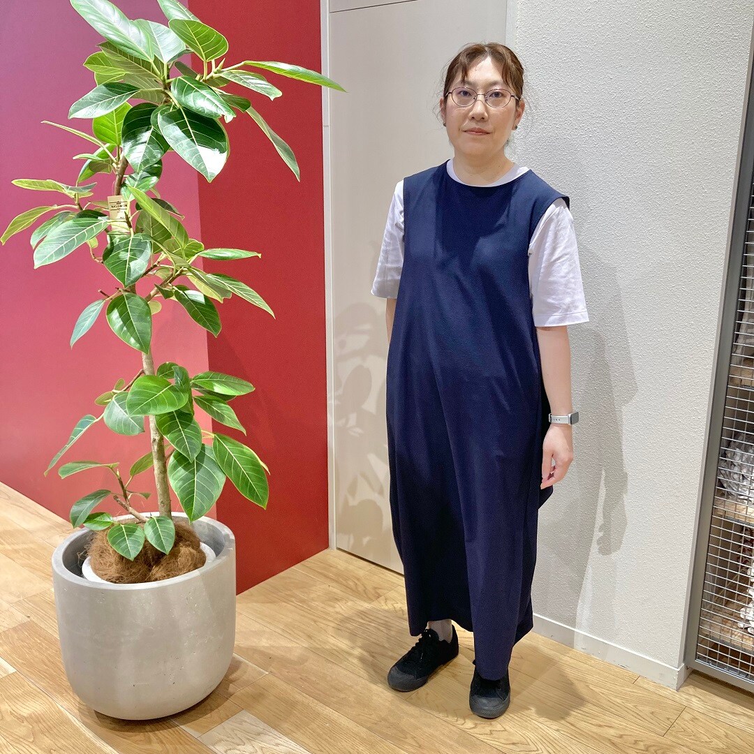 婦人涼感UVカットクルーネックワイド半袖Tシャツ