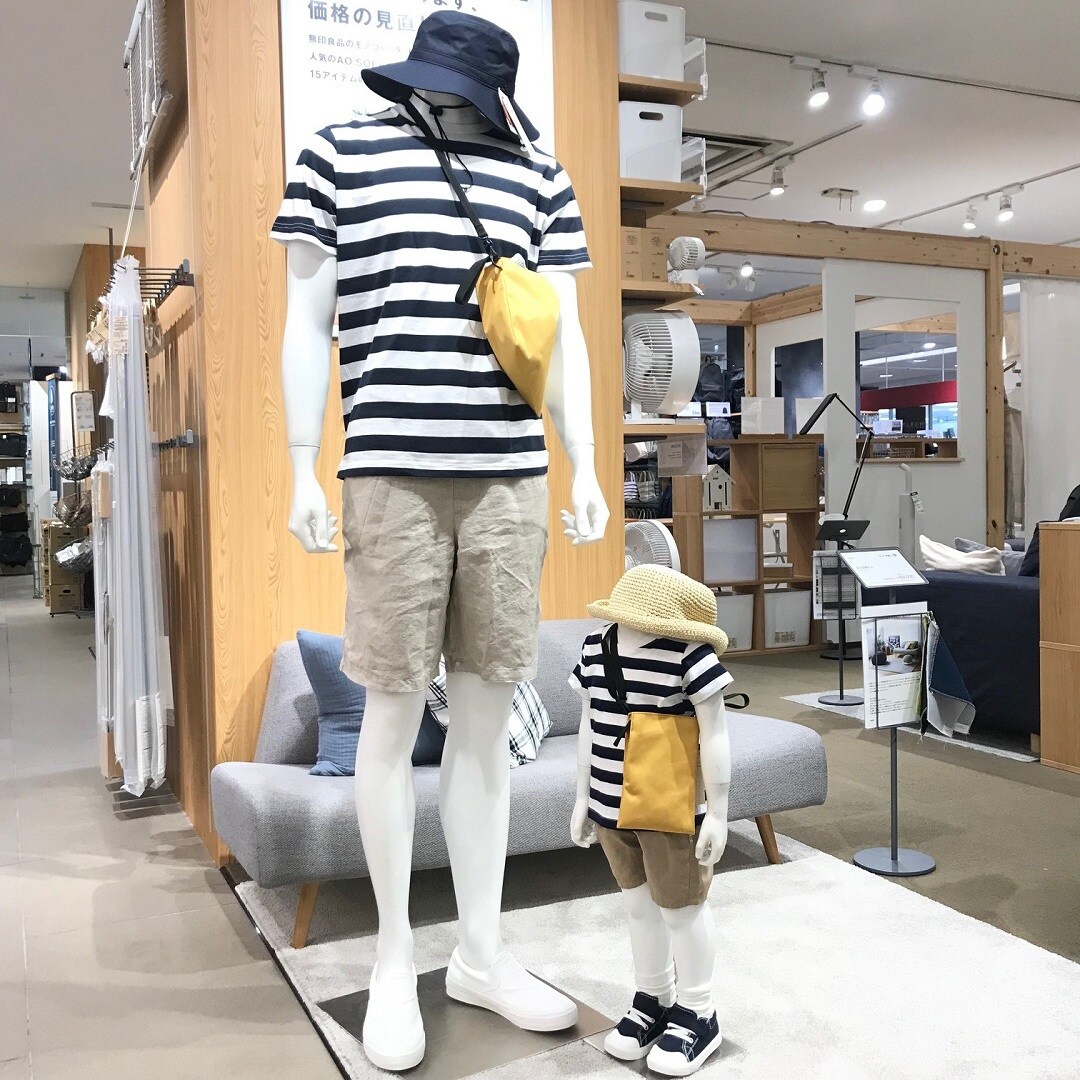 【ザ・モール仙台長町】ボーダー柄Tシャツの親子コーディネート