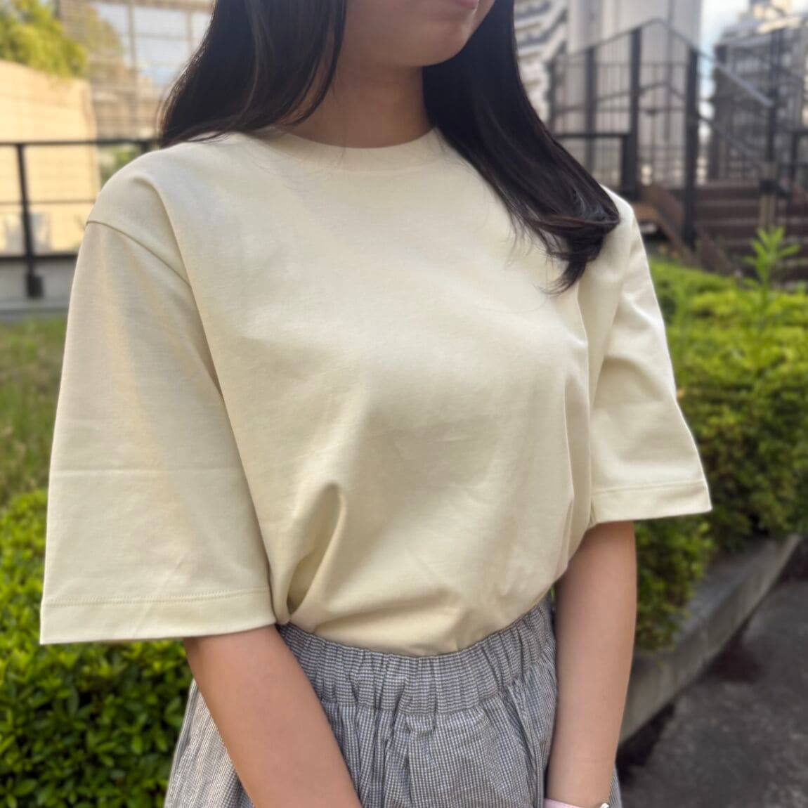 Tシャツの前からの写真