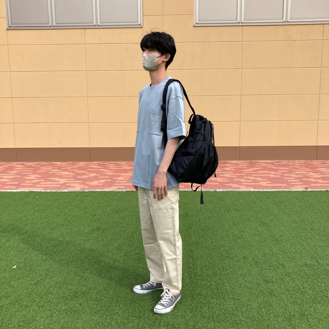 紳士涼感ワイド半袖Tシャツ