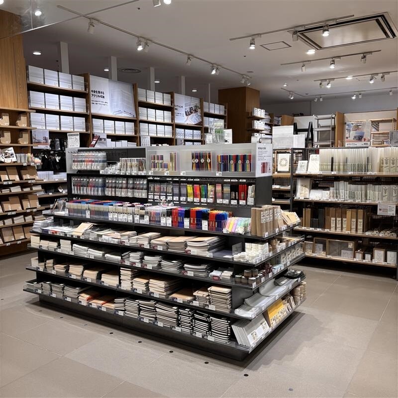 ステーショナリー売場の画像
