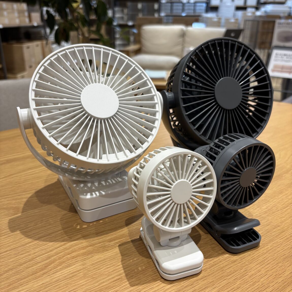 新商品クリップファンの写真