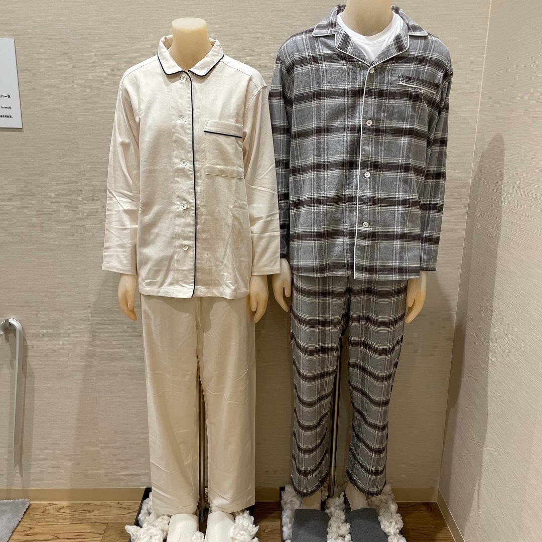 那覇メインプレイス】フランネルパジャマ｜ 無印良品