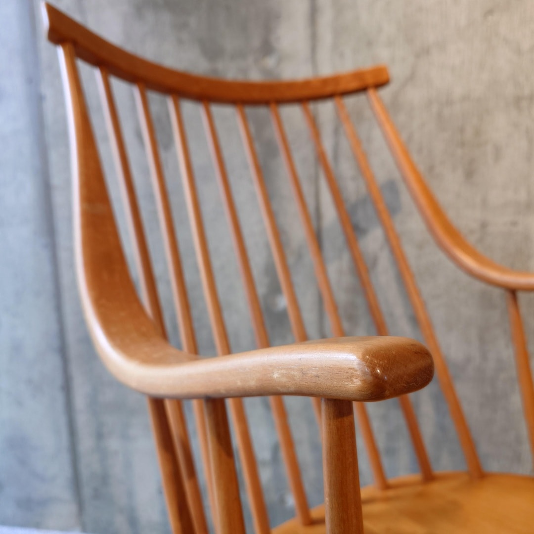 Vintage Rocking Chair arm