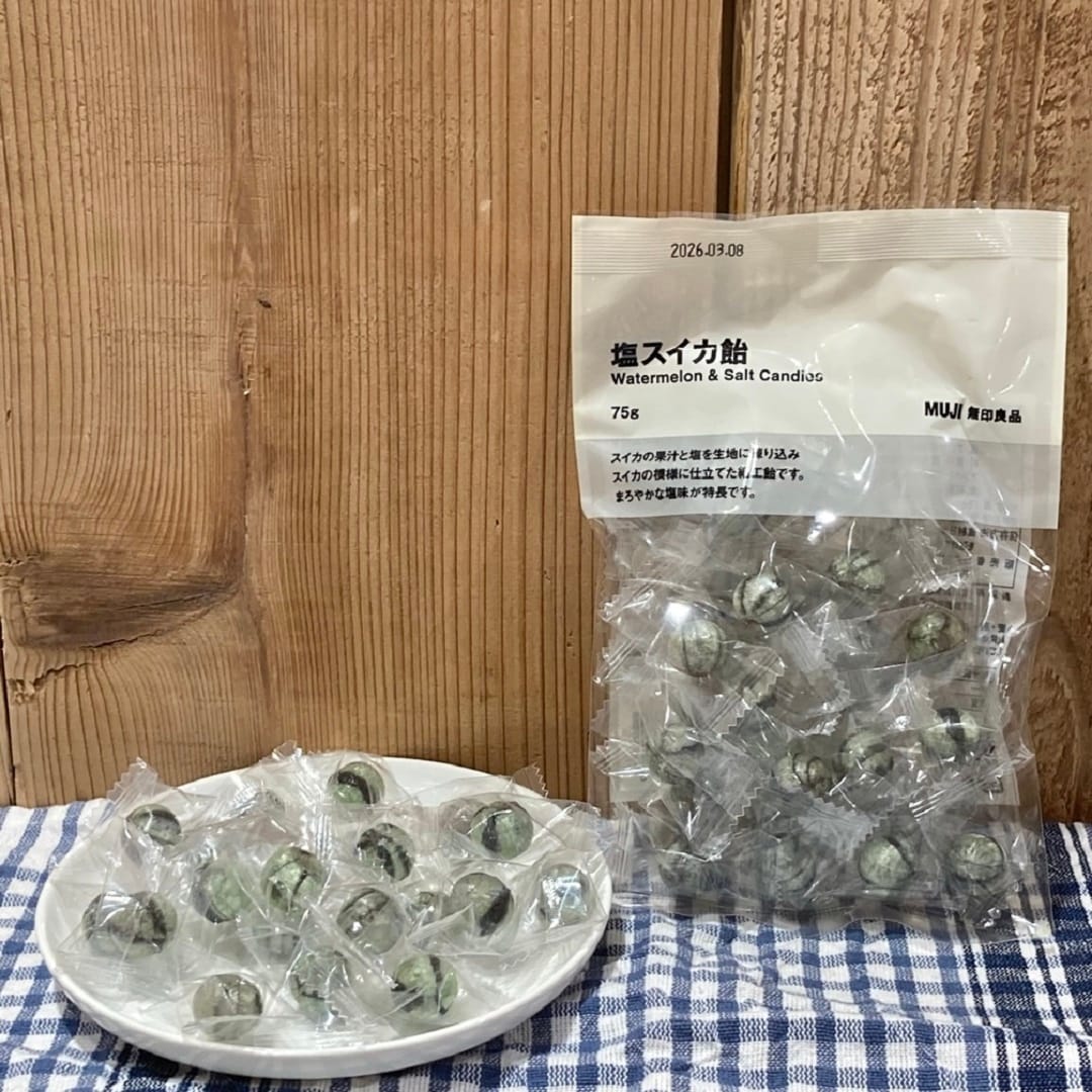 塩スイカ飴
