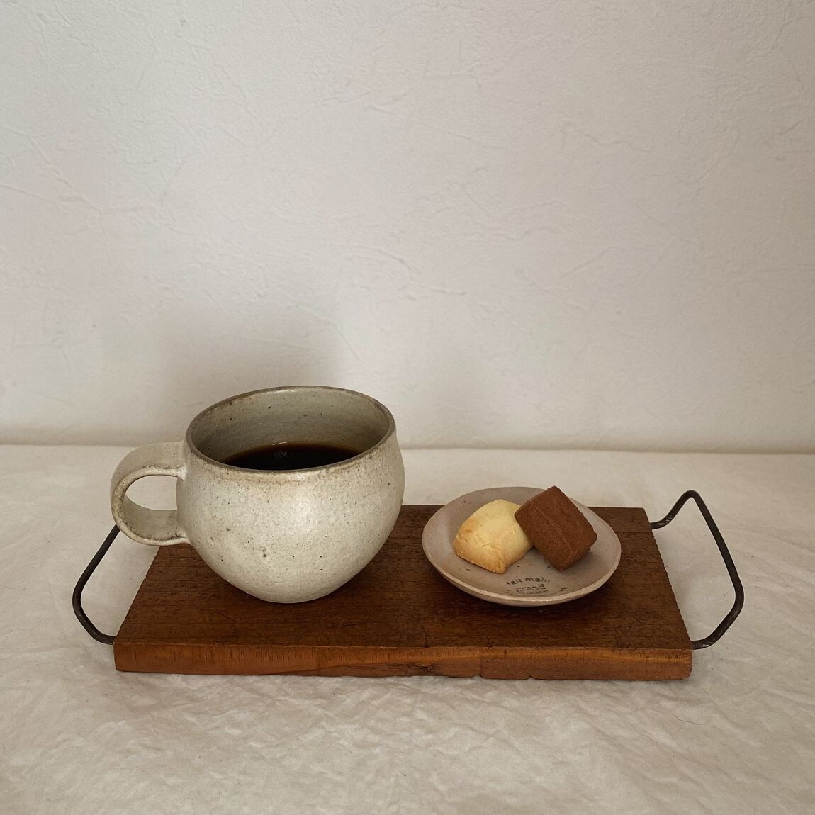 クッキーとコーヒー