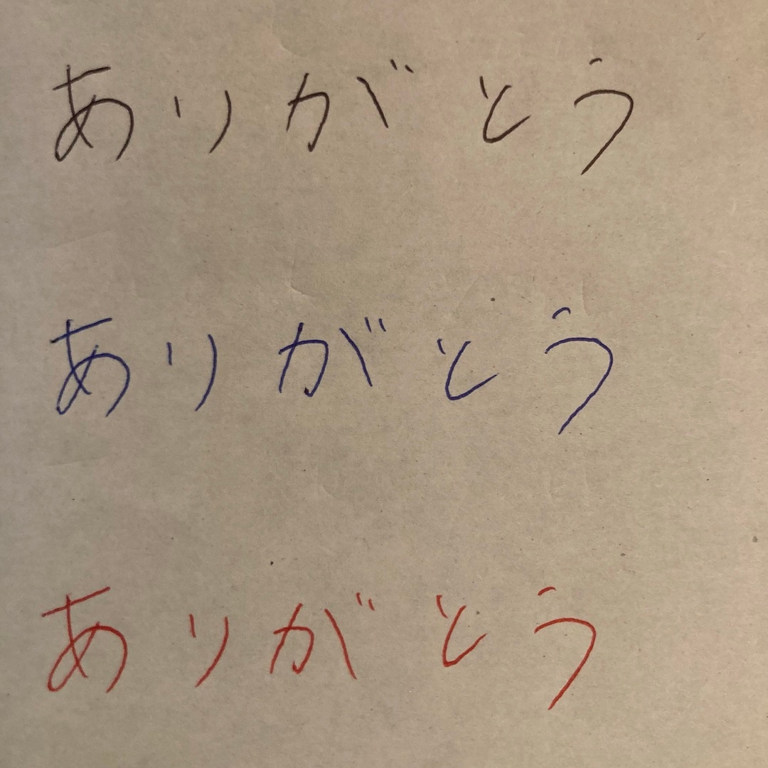 書き味なめらかな油性ボールペン2