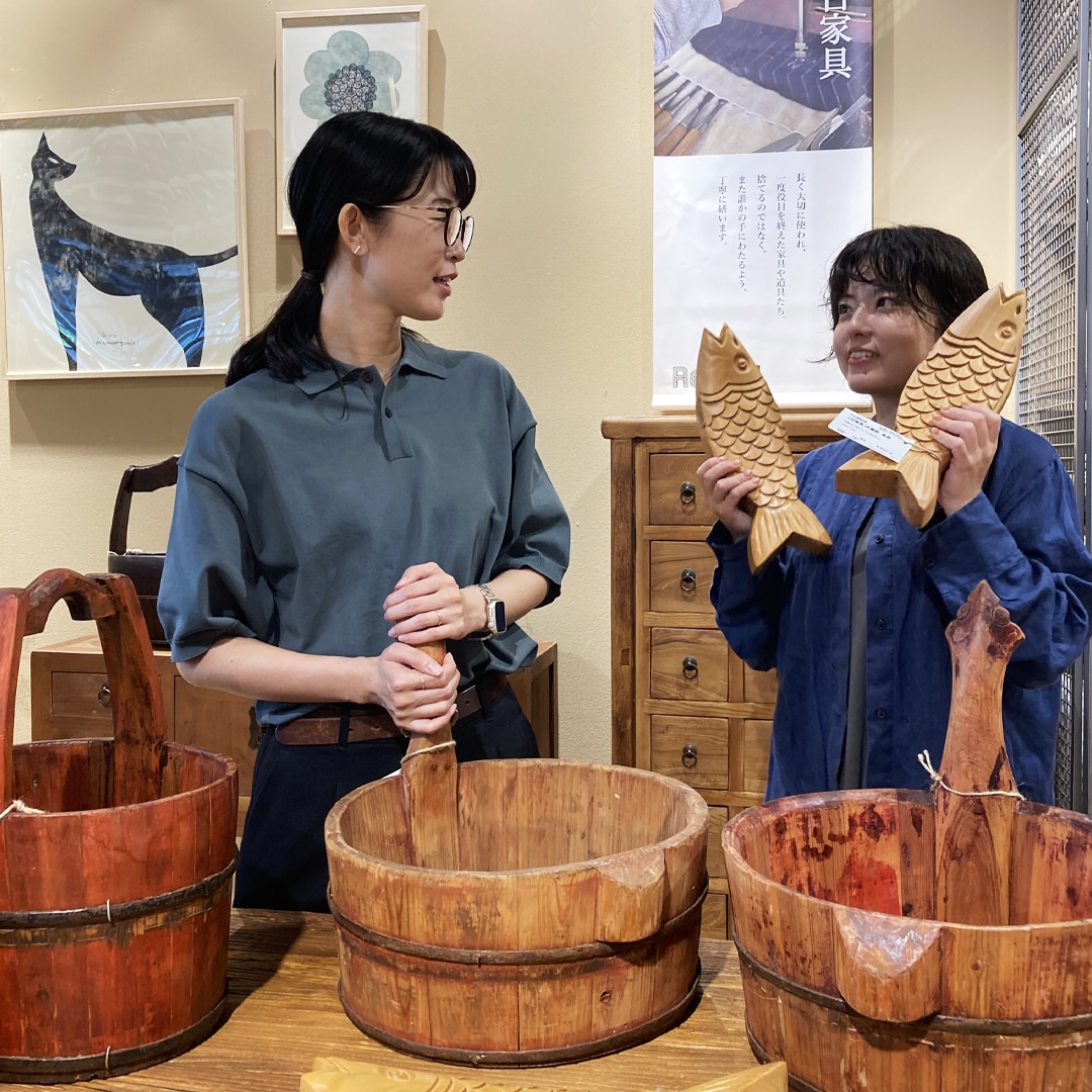 【マルエイガレリア】リペアされた古家具｜新商品入荷のお知らせ