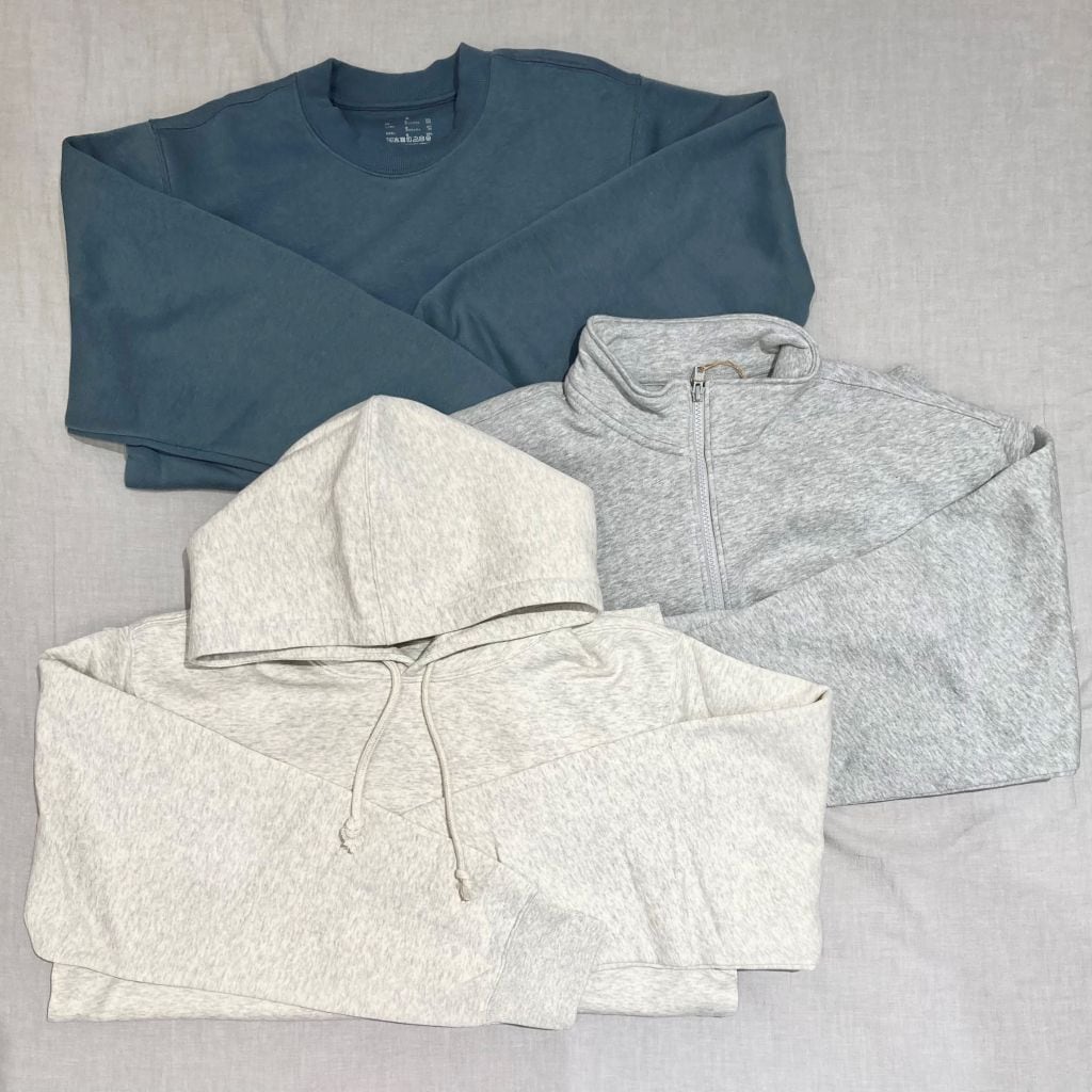 紳士スウェット3種類