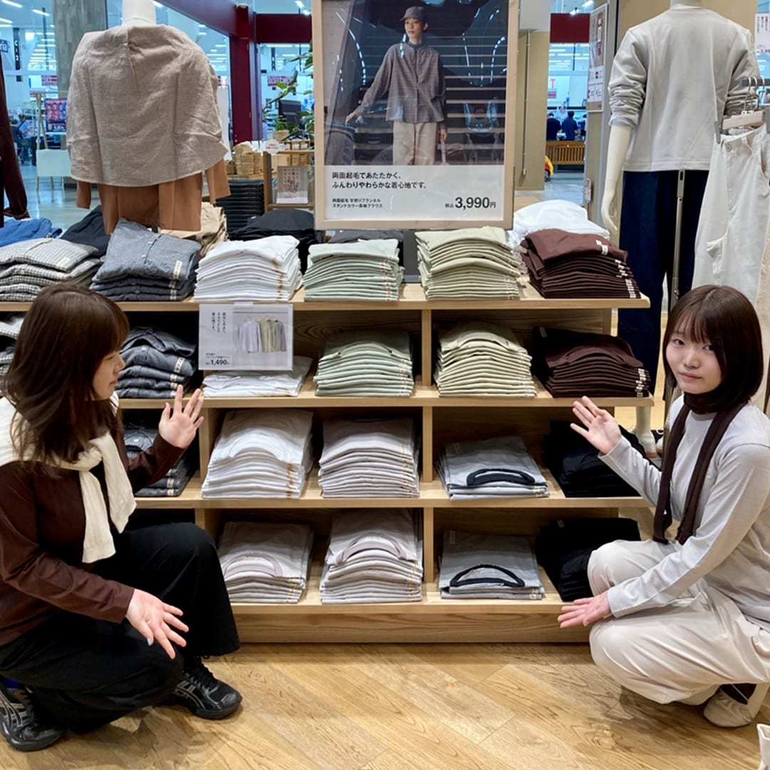 天竺編みクルーネック長袖Tシャツ_4zZ2fF