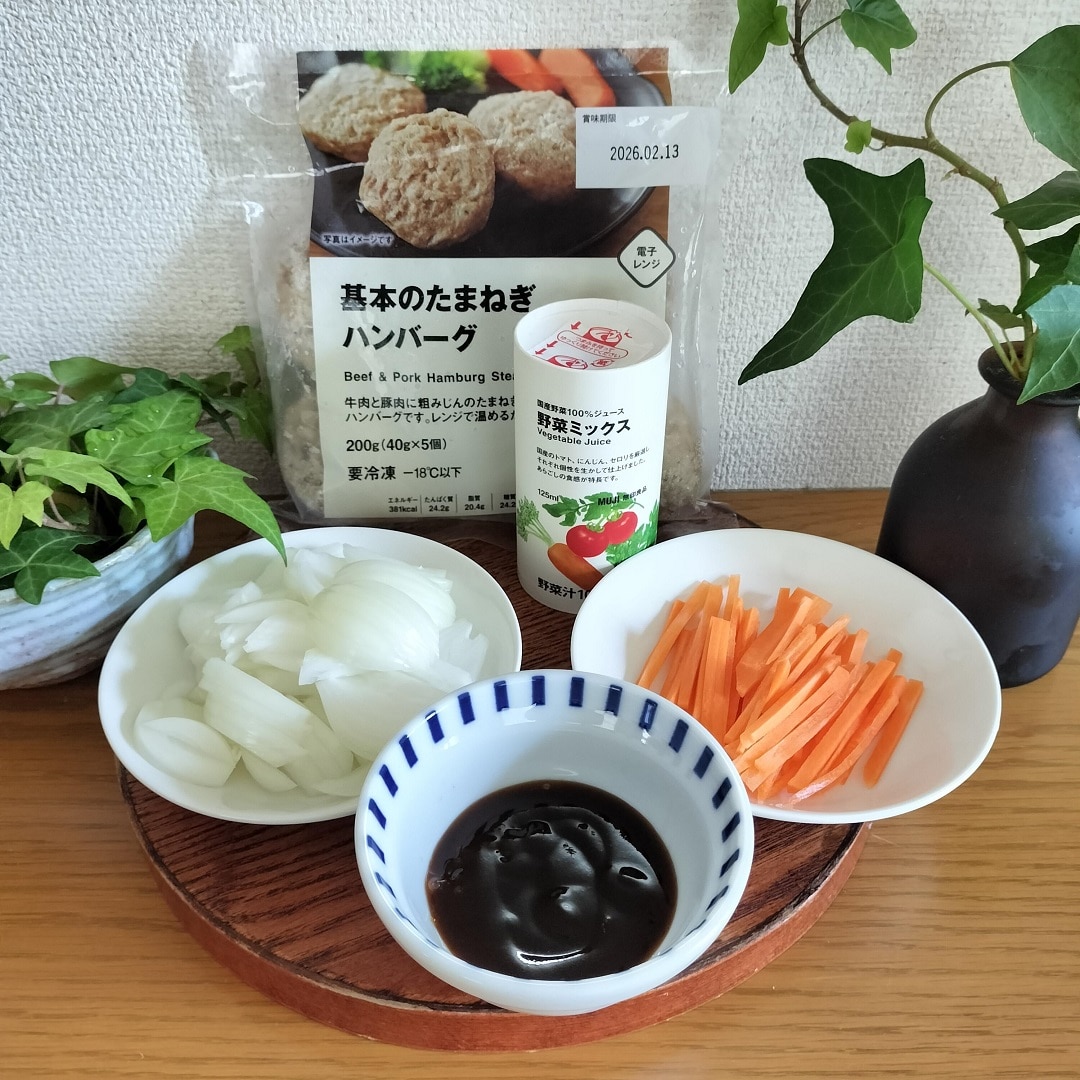 ハンバーグの材料