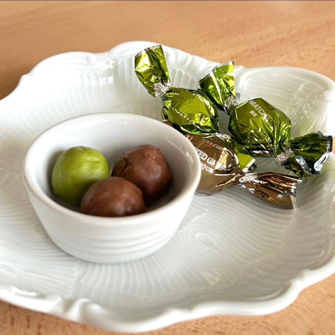 ボンボンショコラ宇治抹茶＆ほうじ茶