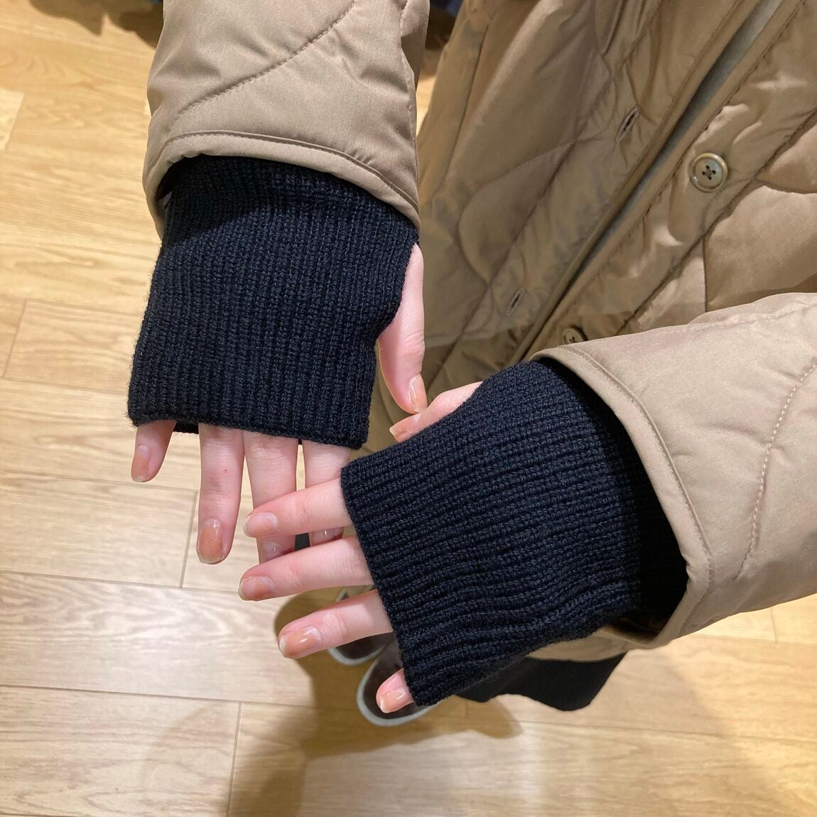 キルティングコート