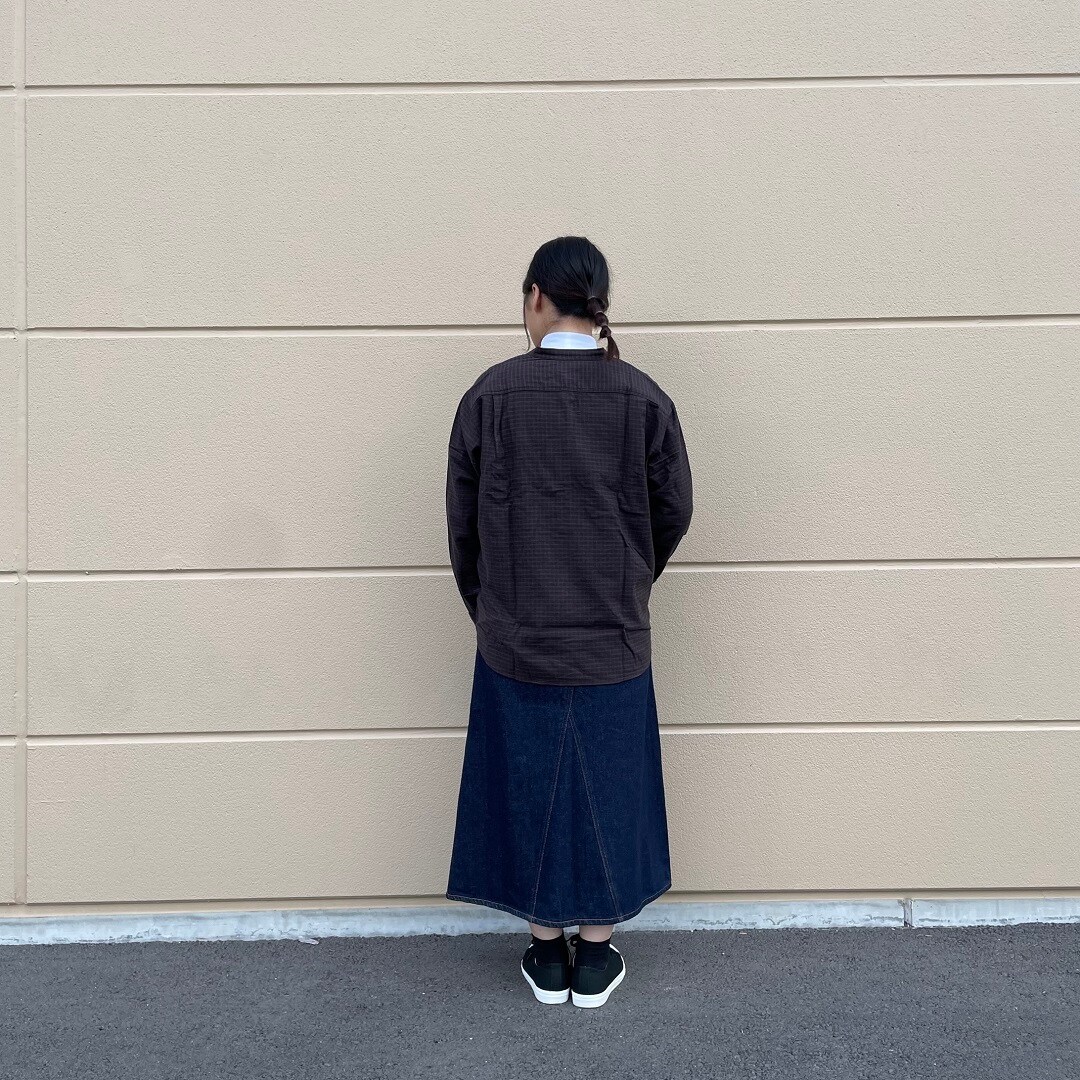 フランネル　後ろ